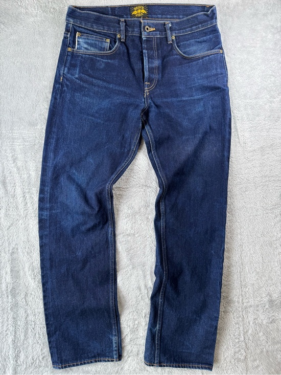 Brave Star Other - Brave Star USA Made Selvage Denim Jeans 34 Dark Wash Button Fly
